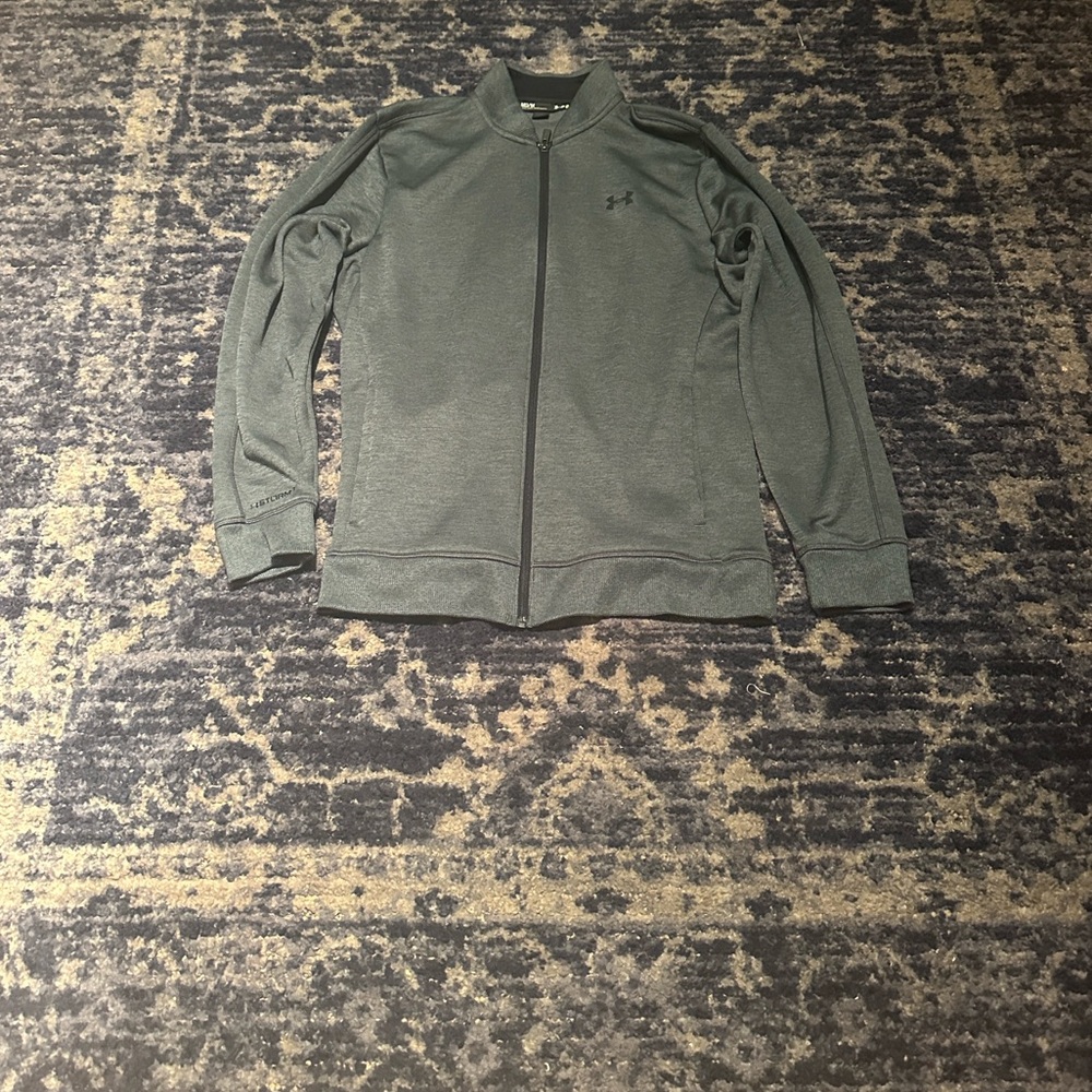Under Armour storm gray zip up men’s size M